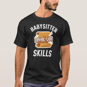 Camiseta Apreciación de niñera de la manga de niñera