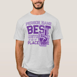 Camiseta ¡Apreciación de personalizable para lo mejor de la