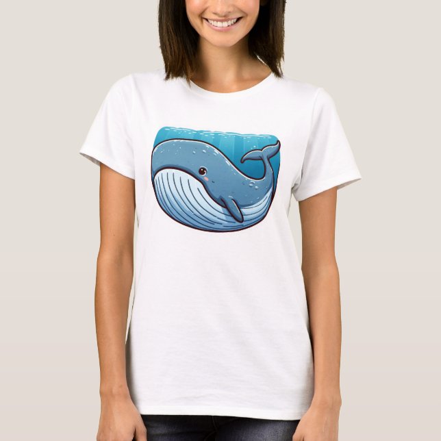 Camiseta Apreciación de Sperm Whale (Anverso)