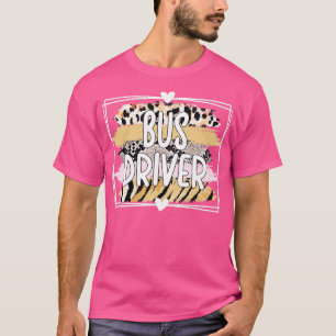 Camiseta Apreciación del conductor del autobús escolar