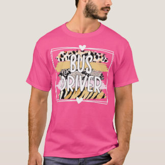 Camiseta Apreciación del conductor del autobús escolar