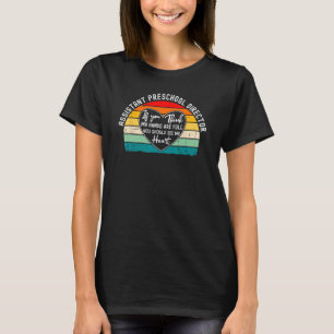 Camiseta Apreciación del director auxiliar de preescolar