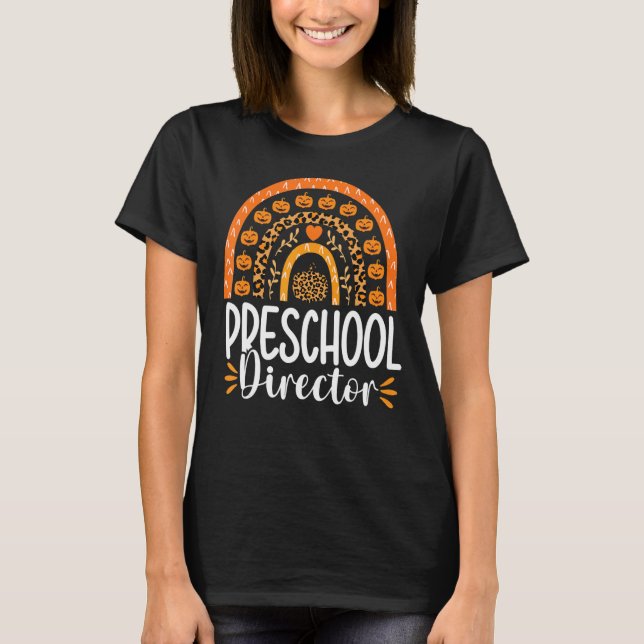 Camiseta Apreciación del director preescolar al profesor (Anverso)