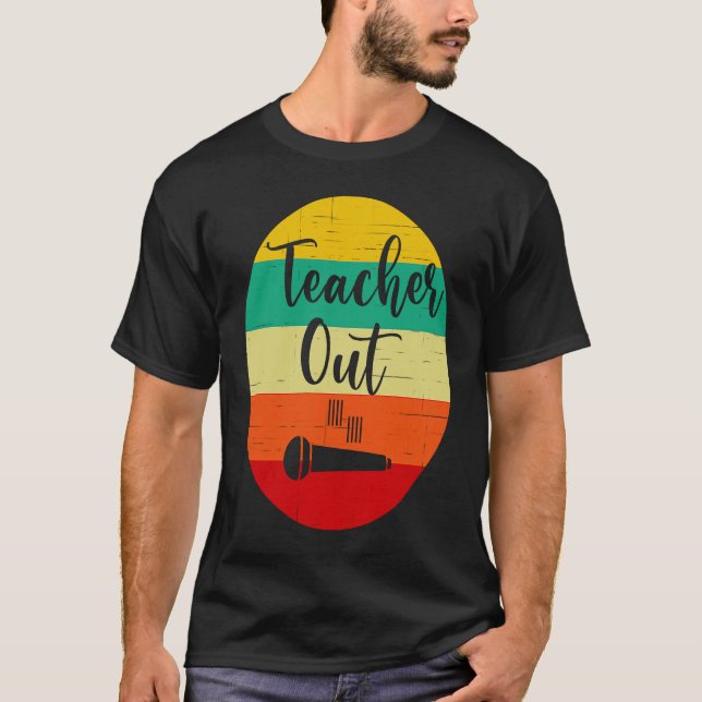 Camiseta Apreciación del docente fin de año escolar Mic Dro (Anverso)