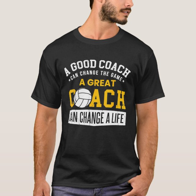 Camiseta Apreciación del entrenador de voleibol Team Player (Anverso)