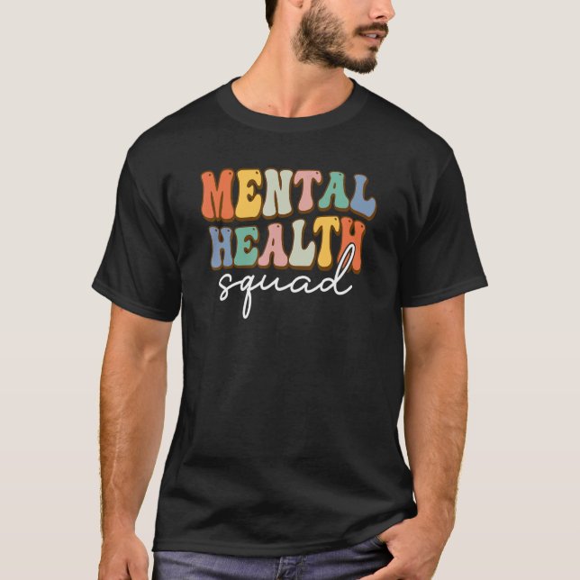Camiseta Apreciación del Escuadrón de Salud Mental Día de A (Anverso)