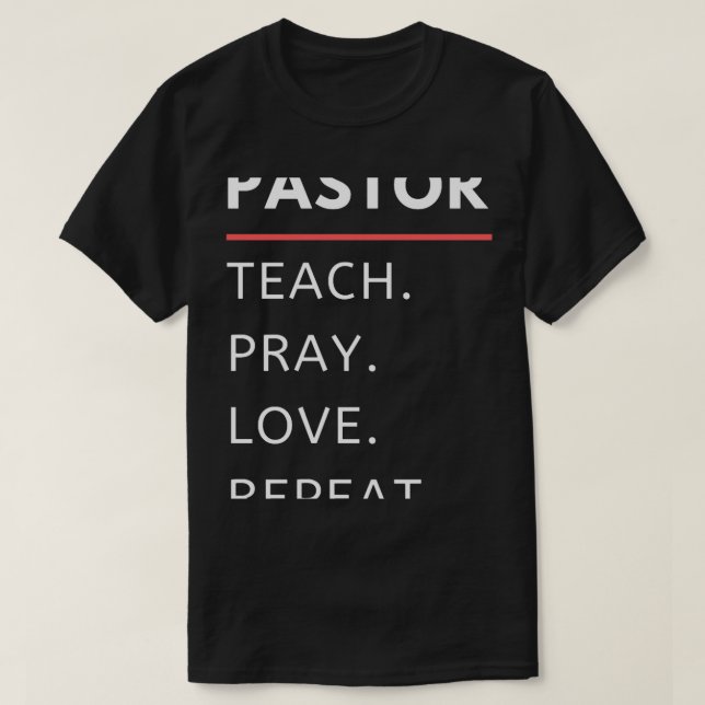 Camiseta Apreciación del pastor(2) (Diseño del anverso)