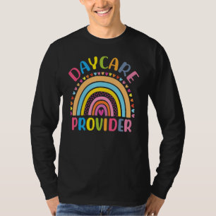 Camiseta Apreciación del profesor Boho Rainbow Daycare