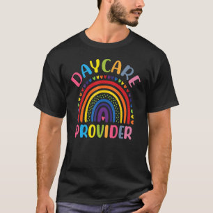 Camiseta Apreciación del profesor Boho Rainbow Daycare
