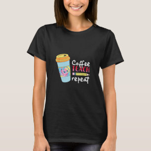 Camiseta Apreciación del profesor de repetición de clase de