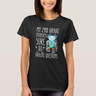 Camiseta Apreciación del profesor de segundo grado Cute Axo