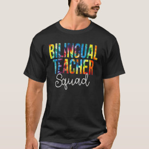 Camiseta Apreciación del tinte de la brigada bilingüe del p