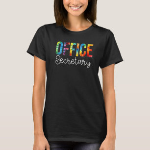 Camiseta Apreciación del tinte del secretario de la oficina