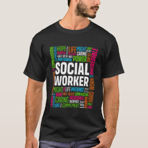 Camiseta Apreciación del trabajo social de los trabajadores