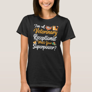 Camiseta Apreciación veterinaria Recepción veterinaria