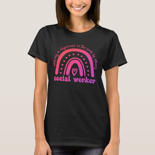 Camiseta Apreciación y graduación de los trabajadores socia (Anverso)