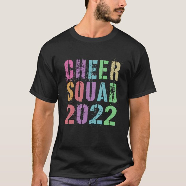 Camiseta Apreciador del equipo de animadores de CHEER SQUAD (Anverso)