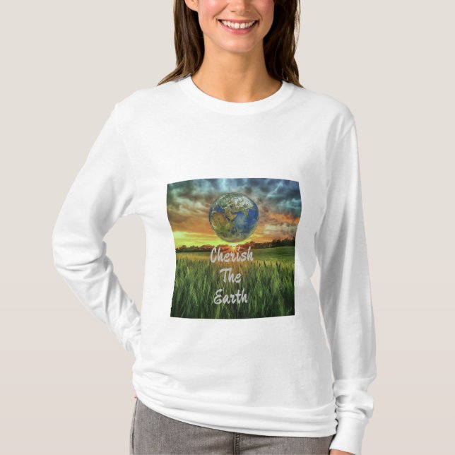 Camiseta - Apreciar la Tierra (Anverso)