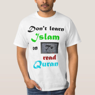 Camiseta Aprenda el Islam en Quran