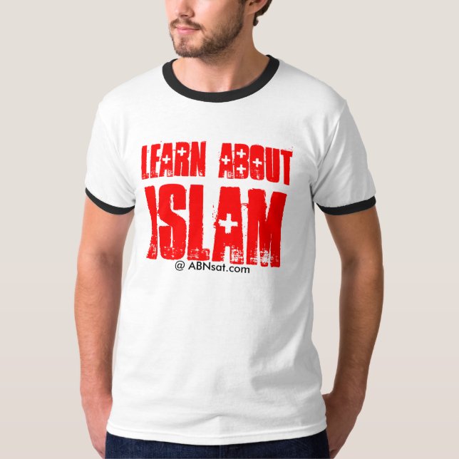 Camiseta Aprenda sobre Islam O (Anverso)