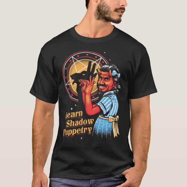 Camiseta aprenda sombra de la pubertad Witchcraft Grunge Em (Anverso)