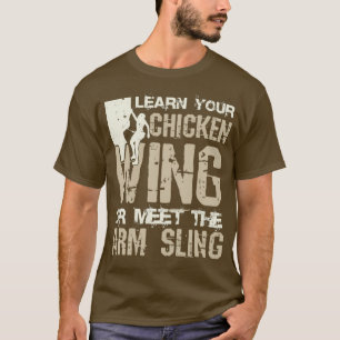 Camiseta Aprenda Su Ala De Pollo O Conozca El Sling Del Bra