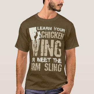 Camiseta Aprenda Su Ala De Pollo O Conozca El Sling Del Bra
