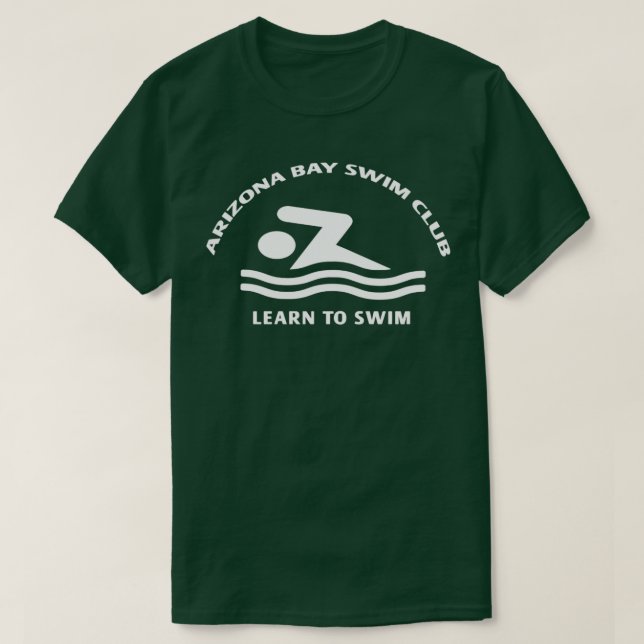 Camiseta Aprende A Nadar En Verano La Herramienta Swim Club (Diseño del anverso)