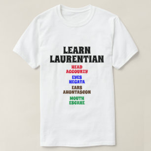 Camiseta Aprende Laurentiano - Cabeza, Ojo, Oreja, Boca