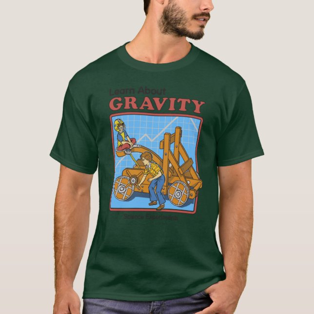 Camiseta Aprende sobre amigos de Gravity (Anverso)