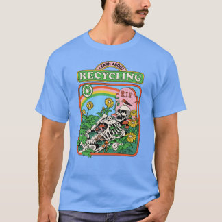 Camiseta Aprende sobre el reciclaje chico
