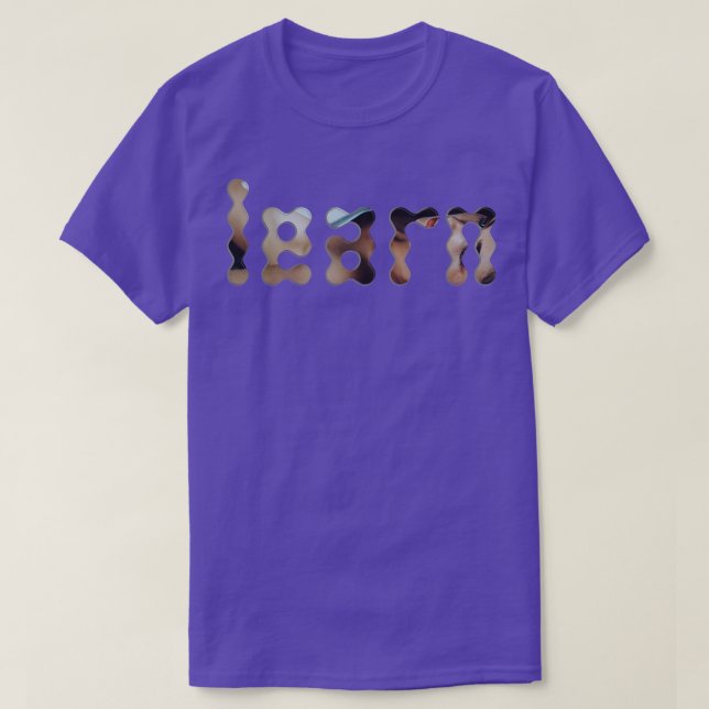 Camiseta Aprender (Diseño del anverso)