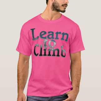 Camiseta Aprender a escalar