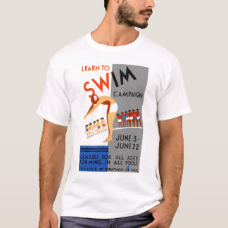Camiseta Aprender A Nadar