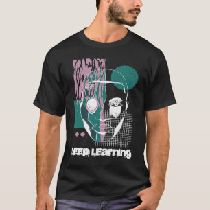 Camiseta Aprender a profundidad la máquina de aprendizaje d