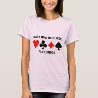 Camiseta Aprender A Ser Un Puente De Juego Estético (Trajes