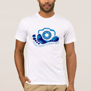 Camiseta aprender a viajar