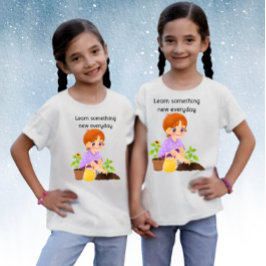 Camiseta Aprender algo nuevo todos los días