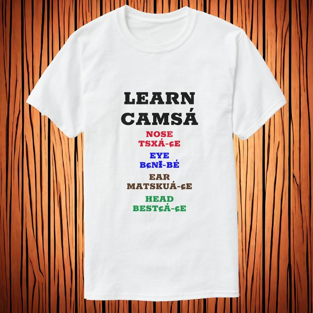 Camiseta Aprender Camsá - Cabeza de Oído Ojo Nariz (Subido por el creador)