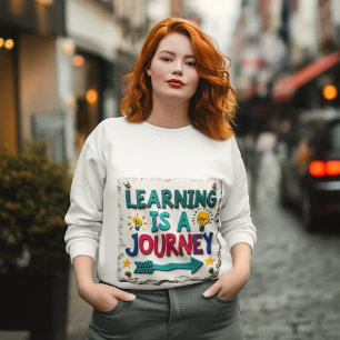 Camiseta Aprender es un viaje" Inspirador