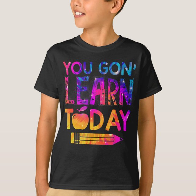 Camiseta Aprenderás Hoy A Un Profesor Divertido, Que Se Vol (Anverso)