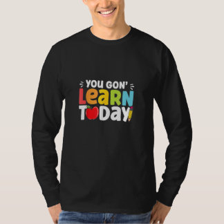 Camiseta Aprenderás Hoy De Vuelta Al Colegio Lápiz Apple Te