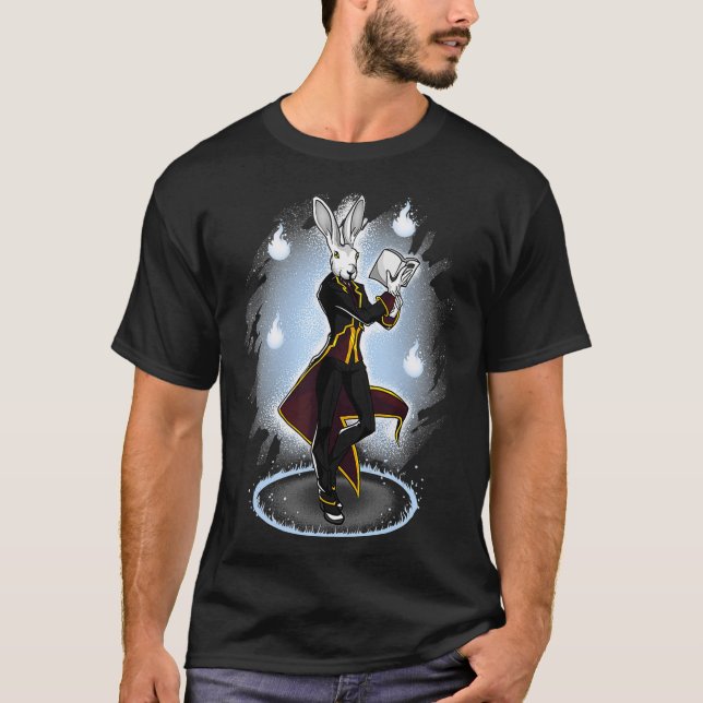 Camiseta Aprendiz De Mágico Conejo En Tren (Anverso)