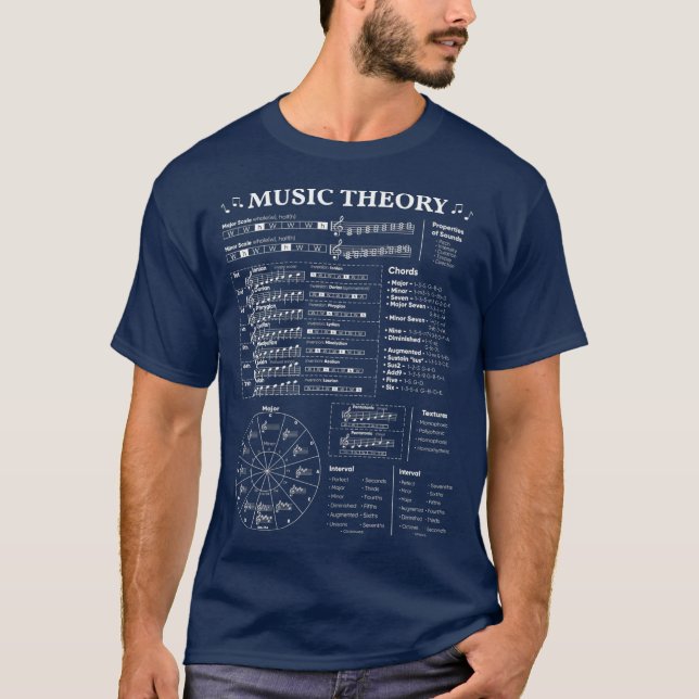 Camiseta Aprendizaje de músicos de teatro musical (Anverso)