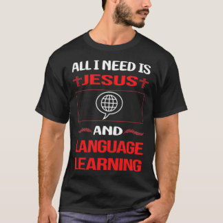 Camiseta Aprendizaje divertido del lenguaje Jesús