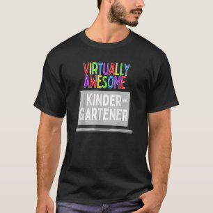 Camiseta Aprendizaje Remoto Virtual De Kindergarten El Últi