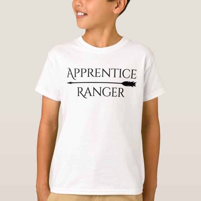 Camiseta Aprentista niño de ranger (Anverso)