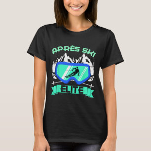 Camiseta Apres Ski Esquí de Élite Esquí de Esquí Bunny Esqu