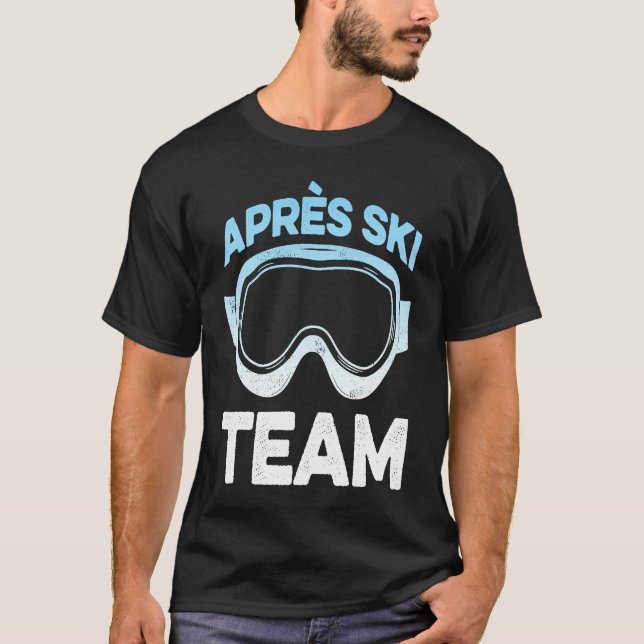 Camiseta Aprés Ski Team Skier (Anverso)