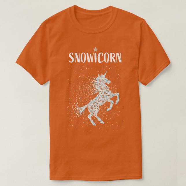 Camiseta Apresski Unicornio (Diseño del anverso)